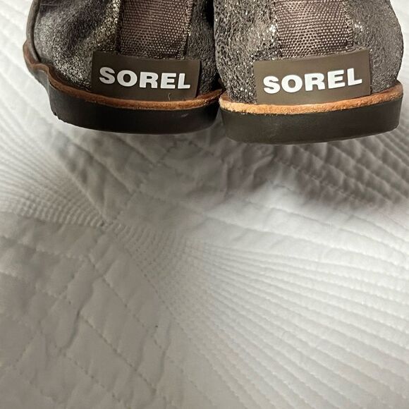 NWOT Sorel Ella Slip-On Ash Brown 6.5 - Picture 7 of 10